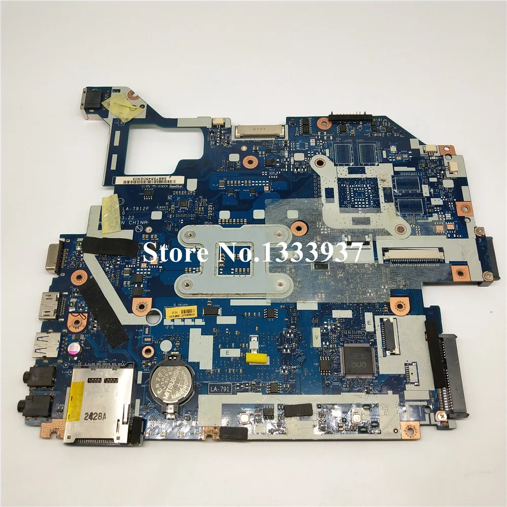 Q5WVH LA-7912P HM77 материнская плата для acer E1-531 E1-571G V3-571G V3-571 Материнская плата ноутбука SLJ8C NBY1111001 NB. Y1111.001