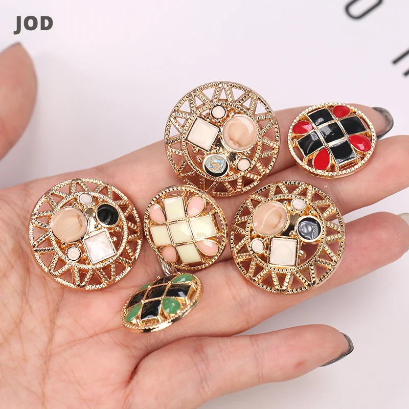 3 шт. модная женская пуговица 18 мм 20 28 ПРИШИТАЯ одежда пальто костюм металлические