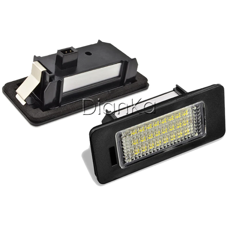 Светодиодный светильник для номерного знака автомобиля 12 В Белый SMD Audi A4 b8 A5 S5 Q5 TT