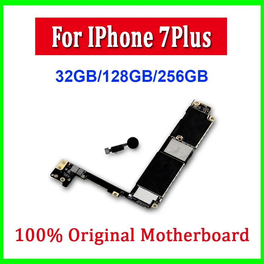 Материнская плата для iPhone 7 с Touch ID/без ID оригинальная разблокированная чистая