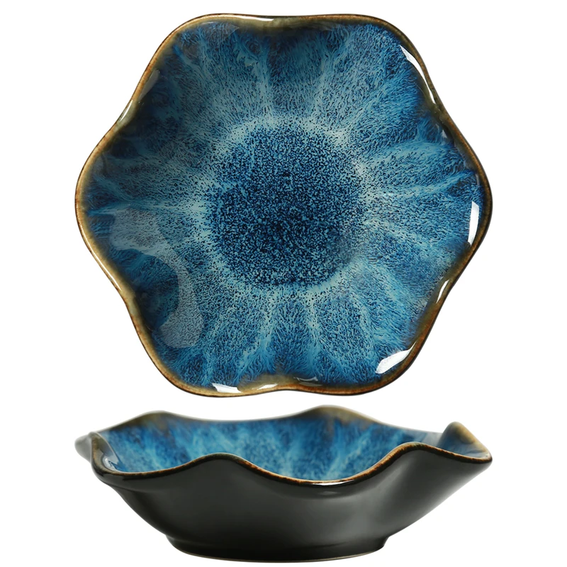 Керамическое блюдо в японском стиле для замены печи соуса горячий горшок