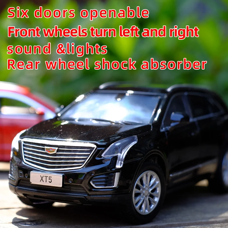 Игрушечная машинка Cadillac XT5 модель автомобиля из металлического сплава 1:32