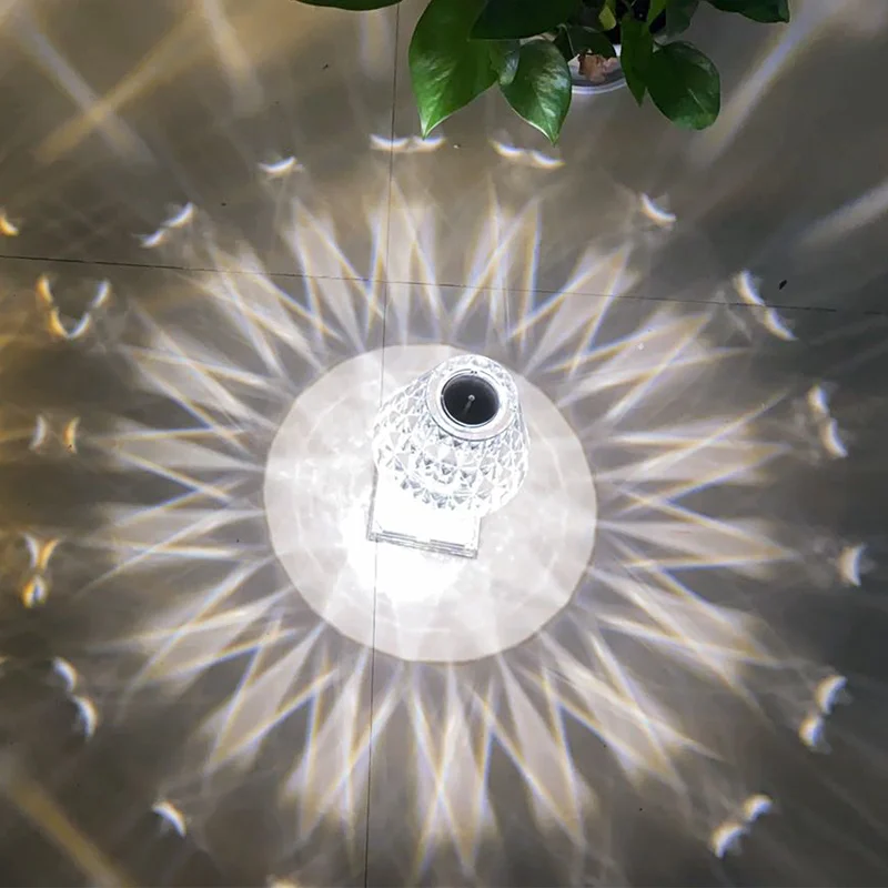 

Acryl Diamond Romantic Table Lamp USB Touch Sensor For Bedroom Living Room Desk Lamp Study Crystal Art Deco Beside Night Lights