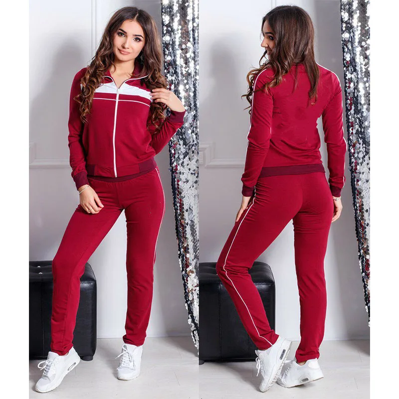 Женская мода 2019 осенне-зимняя одежда новые сексуальные спортивные штаны с