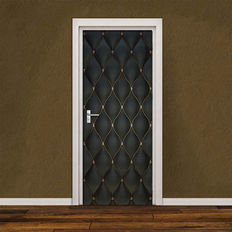 Наклейка на дверь 3D настенная наклейка для гостиной спальни домашний декор