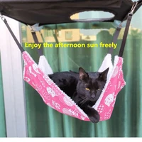 nipeeco cat hanging pad cushion pets summer pad pet cats hammock hanging hut cat nest for small pet supplies