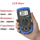 Цифровой измеритель емкости HoldPeak (LCR Meter), диагностический инструмент с ЖК-подсветкой, HP-4070L