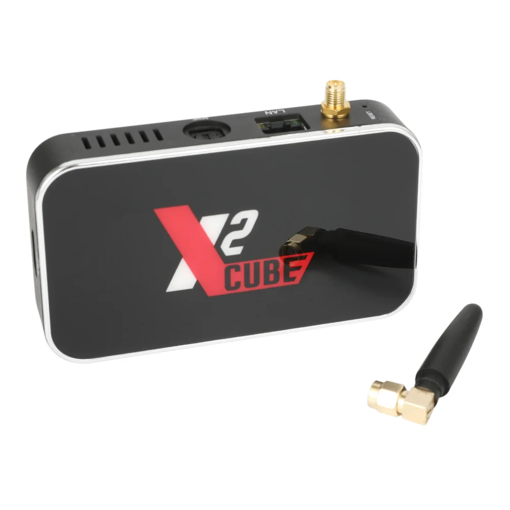 X2 PRO X2 cube Android9.0 Смарт ТВ приставка Amlogic S905X2 2G 16G 4G DDR4 3 2G приставка 2,4G/5G WiFi 1000M 4K HD медиаплеер