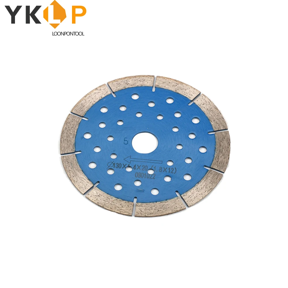 Алмазный пильный диск 130 мм режущий для бетона мрамора кирпичной плитки
