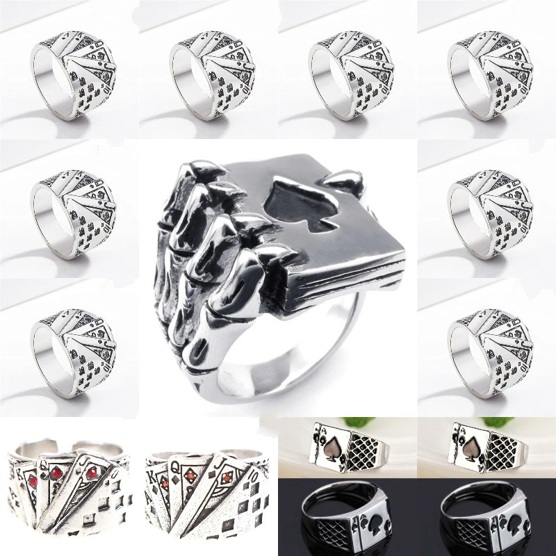 Кольцо с изменяемым размером из титана и нержавеющей стали | Украшения