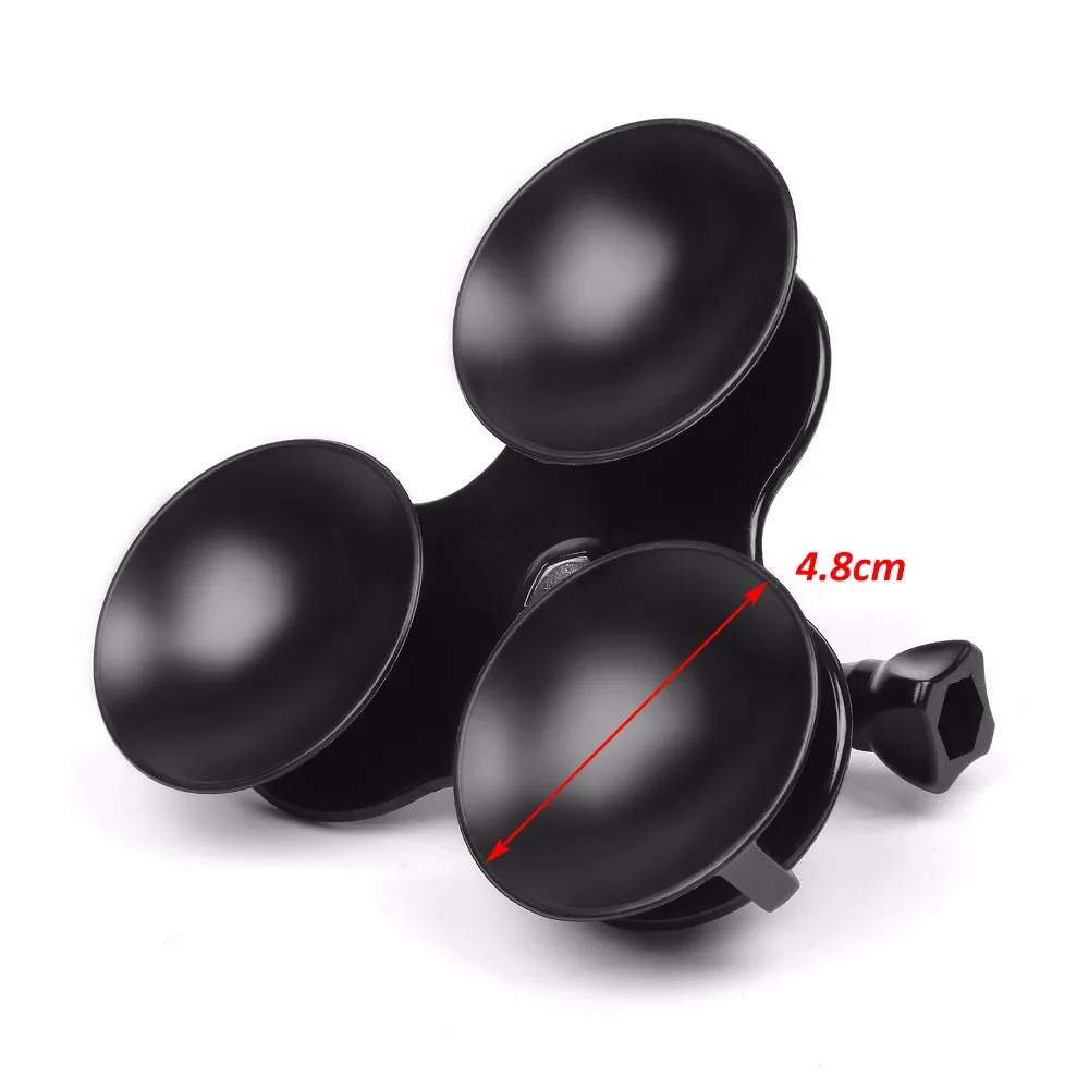 Низкоугловая присоска для серфинга крепление штатива GoPro Hero MAX OSMO DJI Yi 4K SJCAM SJ5000 Eken