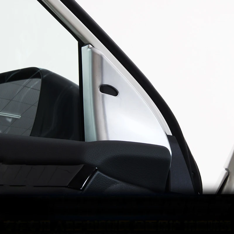 ABS хромированный автомобильный передний интерьер треугольная крышка отделка