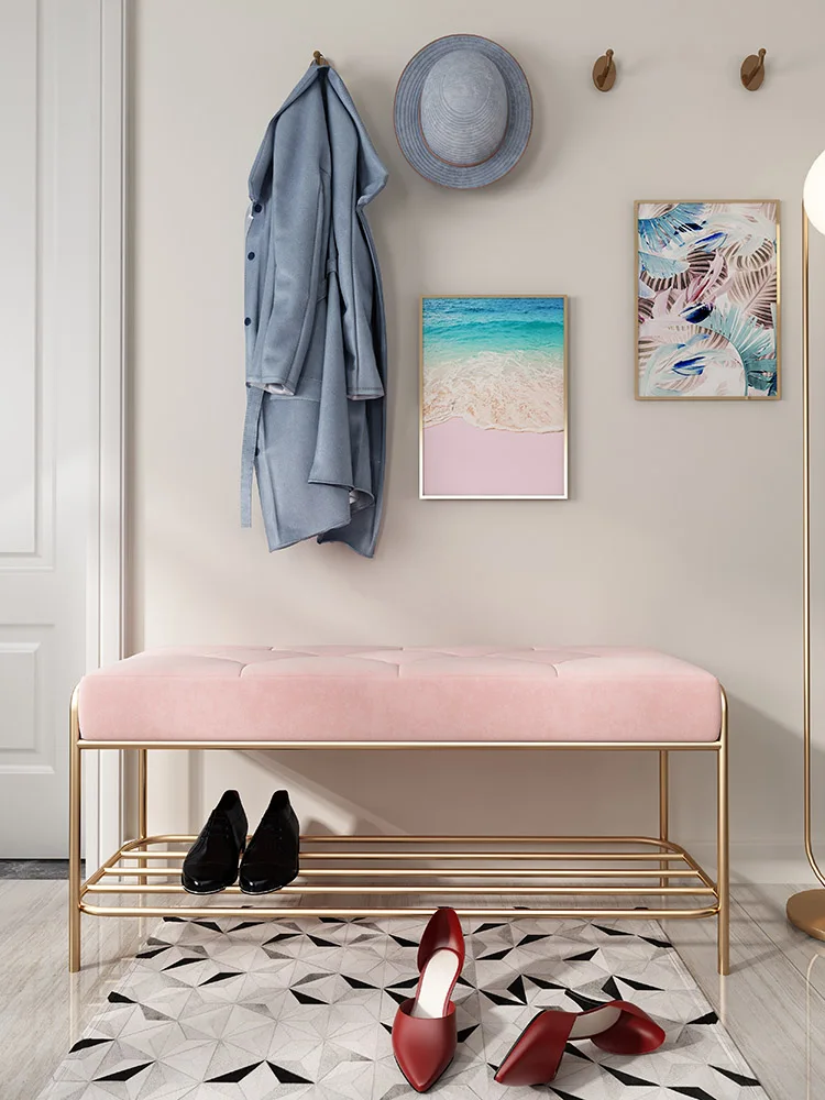 Скандинавский железный стул для смены дверей домашняя дверь может сидеть