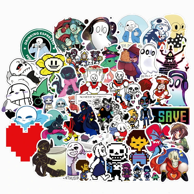 50 шт. подземные наклейки для холодильника багажа скутера ноутбука компьютера