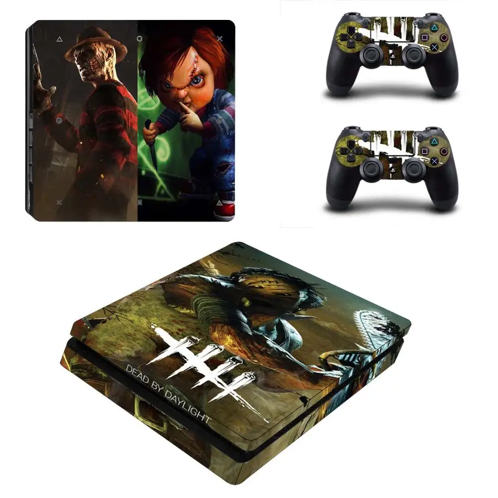 Наклейки для консоли и контроллеров PS4 Slim | Электроника