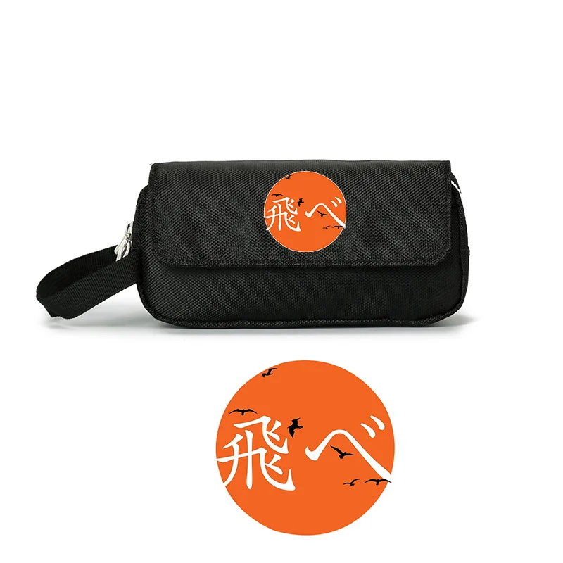 Аниме Haikyuu! Чехол унисекс для карандашей и ручек косплея школьный мультяшный