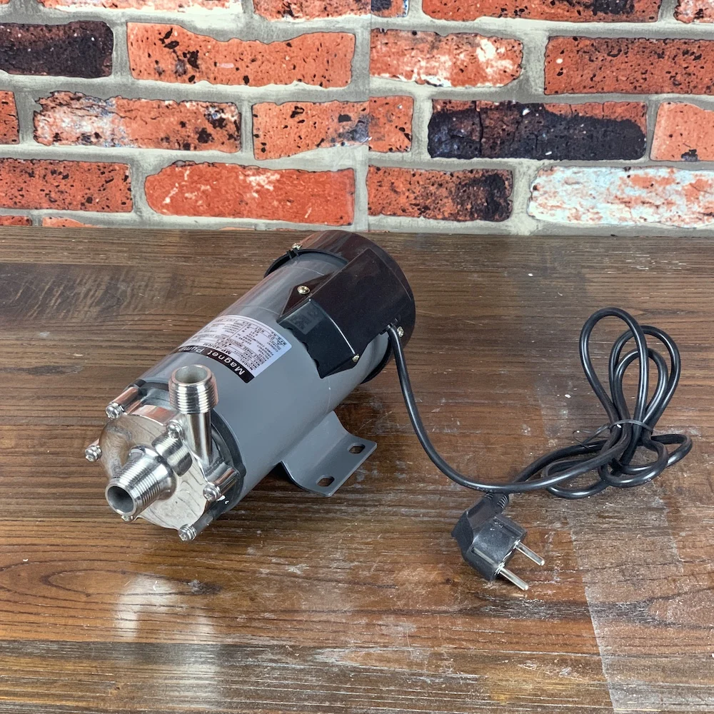 304 нержавеющая головка магнитный насос MP 40RM для домашнего пивоварения пищевой класс высокотемпературный 140C