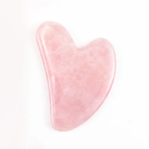 Pink Horn Массажер для подтяжки лица кристаллический роликовый лицевой массаж релаксационный нефритовый роликовый камень натуральный розовый кварц инструмент для красоты кожи подарок для девочки - Цвет: Pink Horn