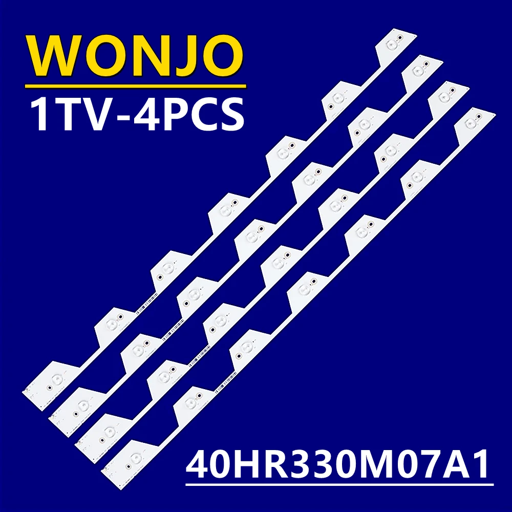 

Новинка 100% 7 ламп для TCL L40E5800A-UD светодиодная подсветка 40HR330M07A1 4C-LB4007-HR2