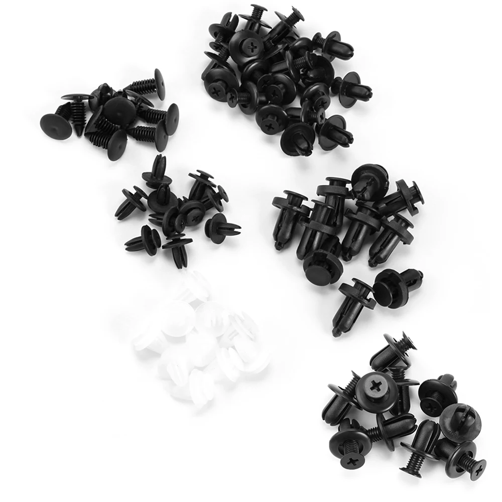60pcs Mixed Auto Fastener Clip Car Body Push Retainer Pin Rivet for Lexus NX ES GS RX IS RC LX 200 250 350 450H 300H ES200 | Автомобили и