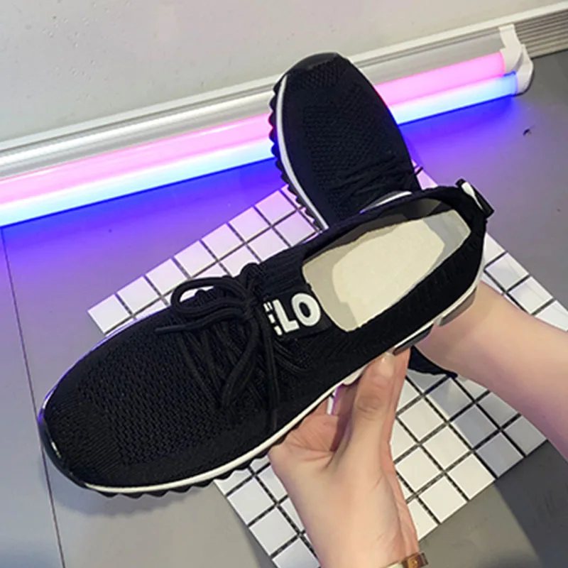 

fashion women Casual shoes Sport Running Shoes Mesh Slip-on Flats Sneaker For Woman Sneakers Zapatos