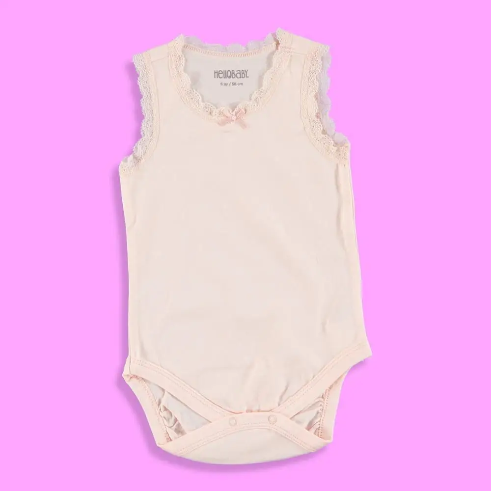 Боди без рукавов HelloBaby|Боди для малышек| |