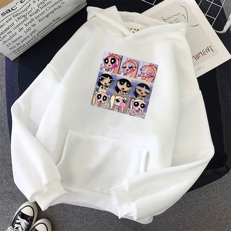 Мода Harajuku зима 2020 женская Свободная Толстовка в Корейском стиле осенняя уличная