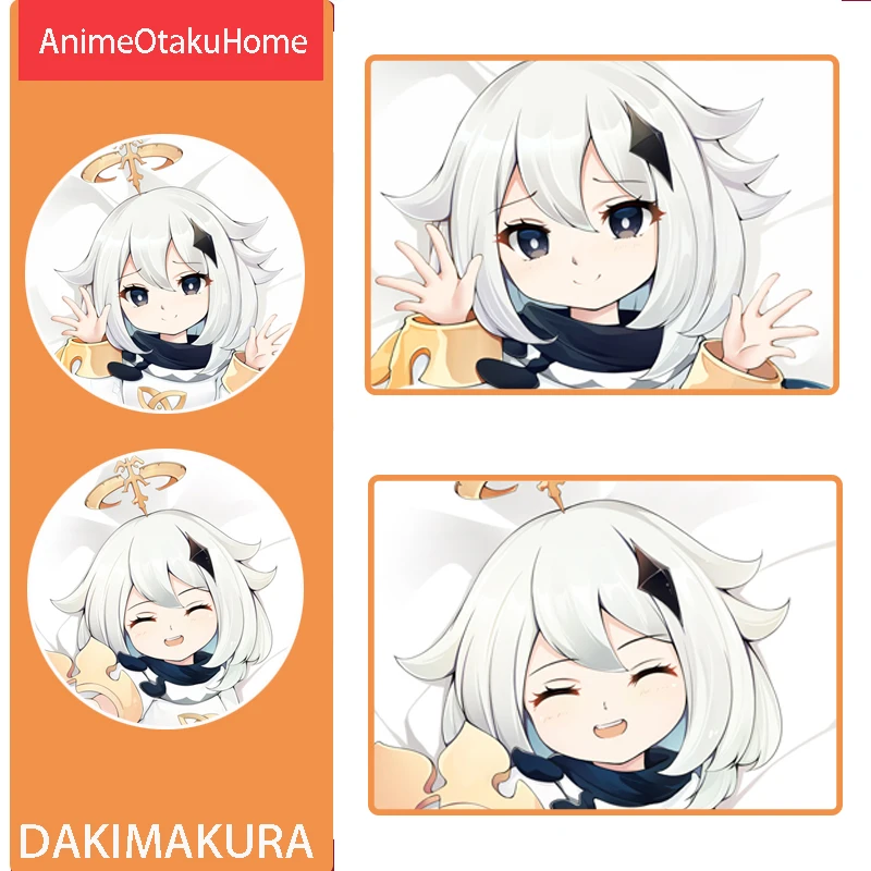 

Anime Genshin Impact Paimon QiQi Sexy Lovely Girl Throw Pillow Cover Hugging Pillowcase Otaku Bedding Dakimakura Pillow Case