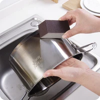5pcs magic sponge eraser rust remover brush dish pots washing brush dirt stains bowl wash pot cleaner household kitchen tools
