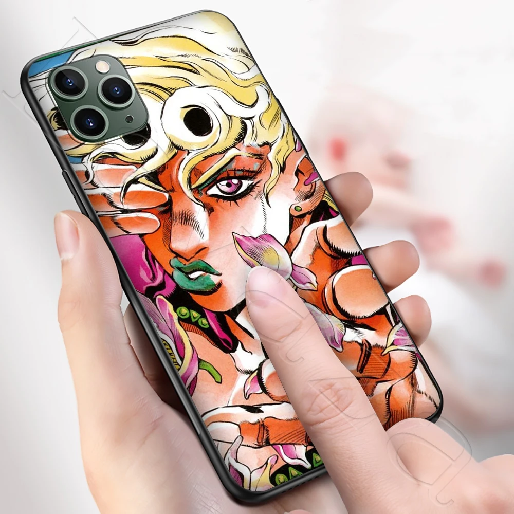 Мягкий силиконовый чехол Lavaza JOJO'S с невероятными приключениями для iPhone 12 Mini 11 Pro