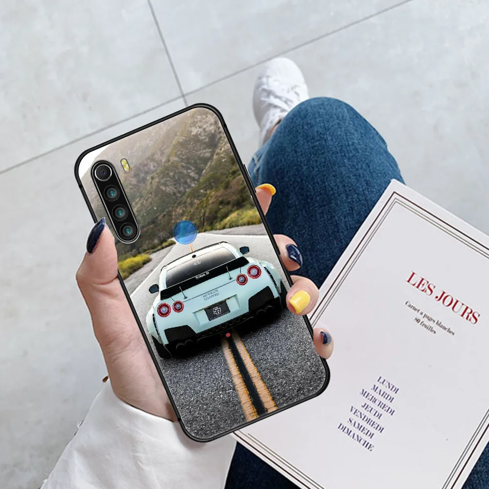 

GTR Sport Car Cool Phone Case Cover Hull For XIAOMI Redmi 7 7A 8 8A 9 9C Note 6 7 8 9 9S K20 Pro K30 black Prime Trend Cover