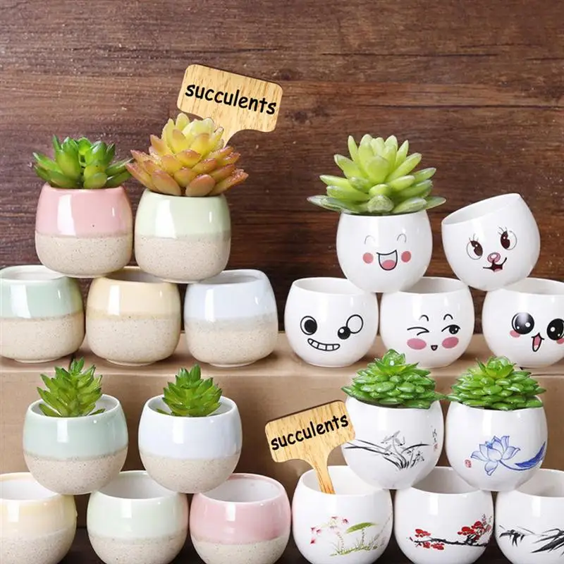 

50pcs Plant Name Tags Reusable Plant Markers Plant Sign Tag Flower Labels for Home