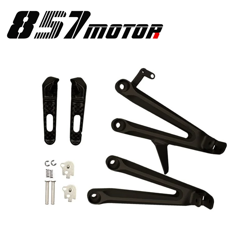 

For HONDA CBR1000RR CBR 1000RR CBR1000 RR 2004-2007 2005 2006 Motorcycle Footrests Rear Foot Pegs Pedals Rest Footpegs Bracket