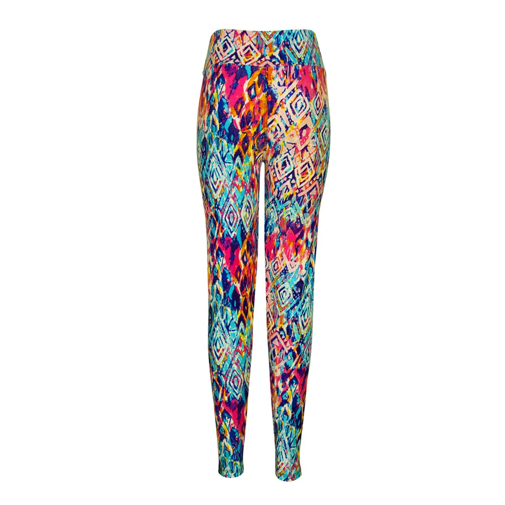 Новый Повседневные леггинсы с принтом Леггинсы для фитнеса женщин спортивные