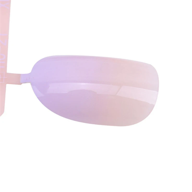 24 шт./компл. фиолетовые овальные накладные ногти Короткие закругленные