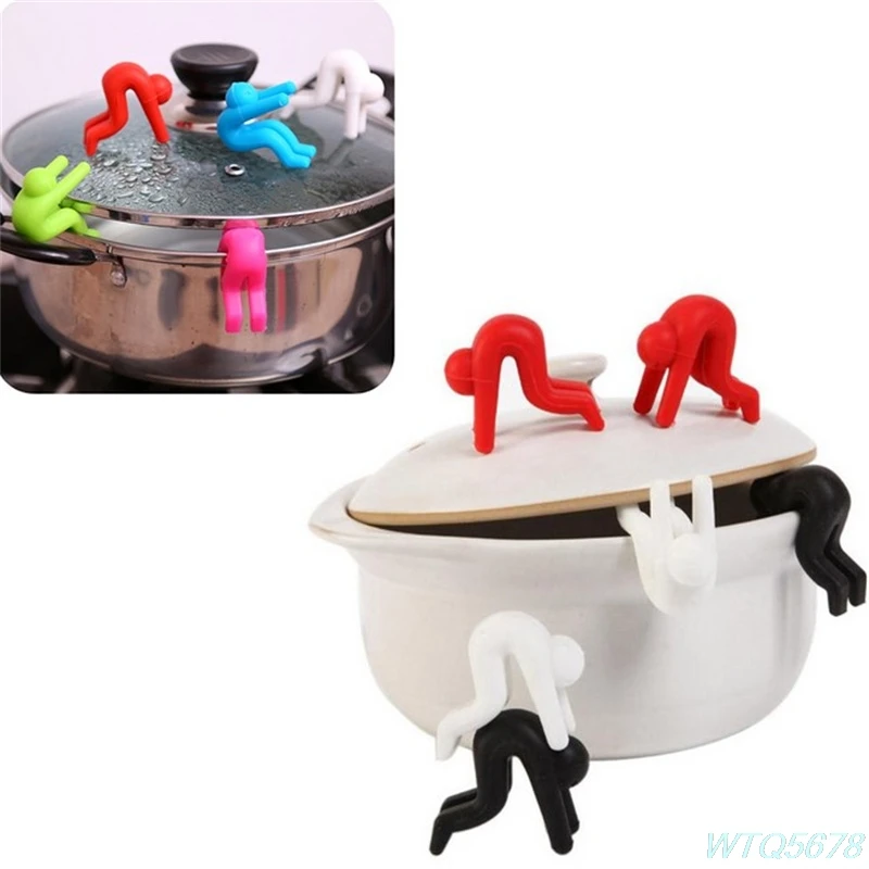 

1Pcs Creative Gadgets Pot Cover Raise The Lid Overflow Stent Tools Home Kitchen Accessories Kitchen Overflow Raise The Booster