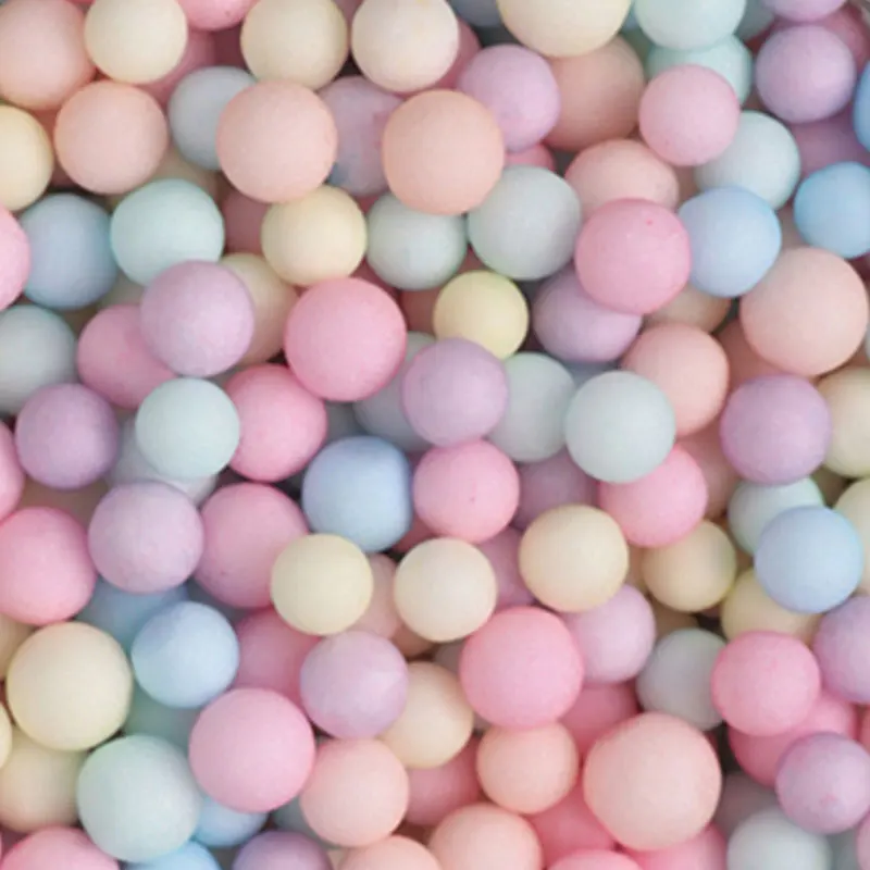 Шарики из пенопласта 4 6 мм Подарочная коробка маленькие шарики вечерние для