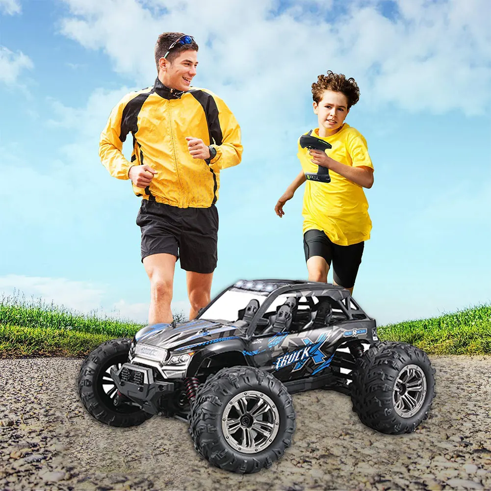 Pokich RC автомобиль внедорожный электрический пульт дистанционного управления внедорожный монстр грузовик 1:16 масштаб 2,4 ГГц 4WD Быстрый подарок на день рождения