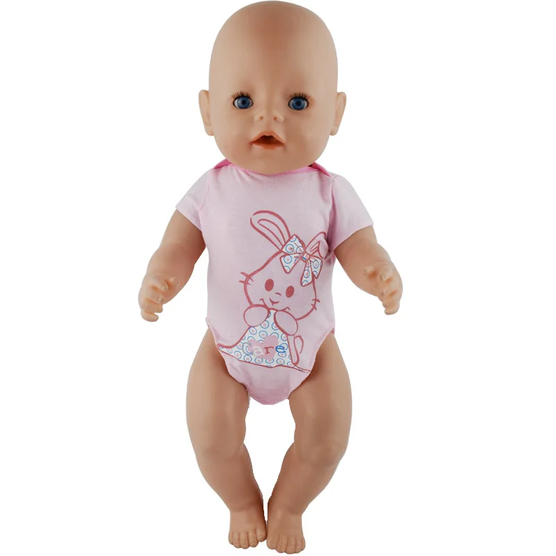 Модная одежда подходит для кукол-новорожденных 43 см Одежда кукол 17 дюймов 15