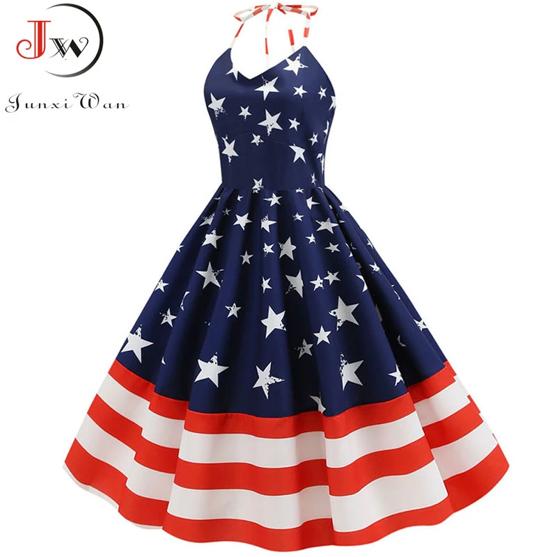 Женские летние вечерние платья без рукавов с принтом на бретельках винтажное