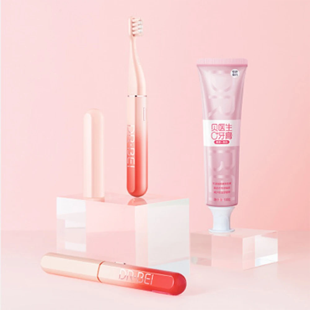 

XIAOMI YOUPIN DR.BEI Q3 Electric Toothbrush Rechargeable USB Teeth Whitening Toothbrush Dupont Soft Hair Tooth Brush Oral Care