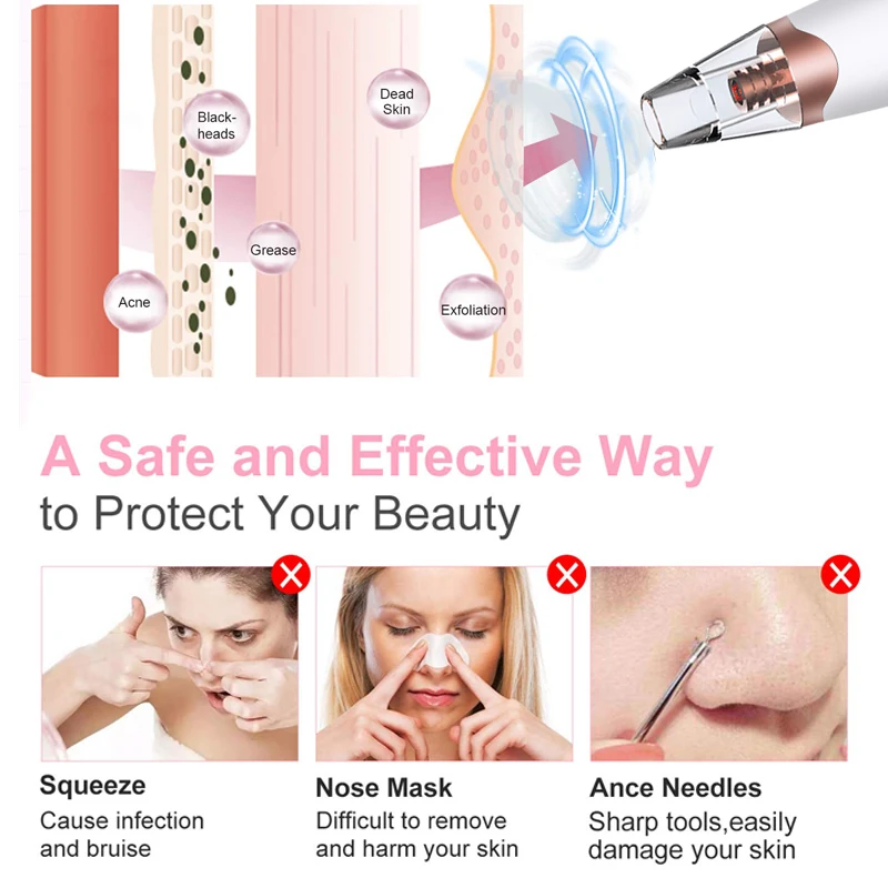 Средство для удаления черных точек вакуумное средство ухода за кожей лица