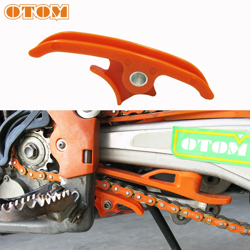 

OTOM Motorcycle Guide Chain Slider Brake Hose Clamp Off Road Dirt Bike Enduro Swingarm For KTM SX SXF XC 125 150 250 350 300 450