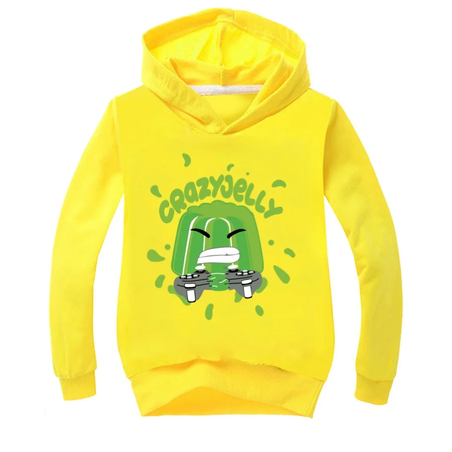 

Long Sleeve Jelly Cartoon Hoodie Baby Boys Sweatshirt Clothes Toddler Girls Clothing Kids Hoodies Costume Sweatshirt Unisex