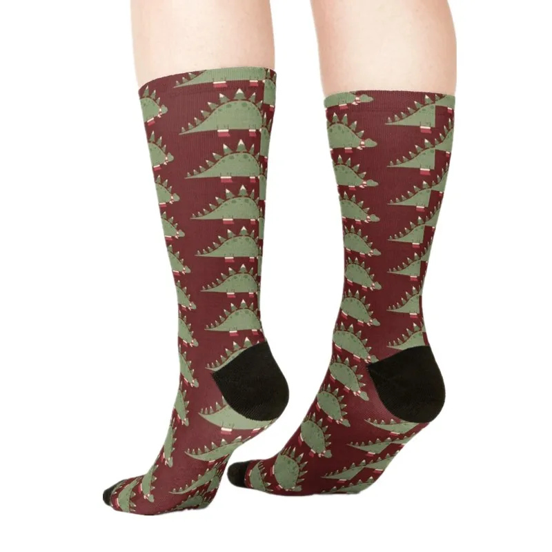 

2021 Women's socks kawaii Christmas Jolly Floral printed Socks Women harajuku Happy Funny Novelty cute girl gift Socks for women