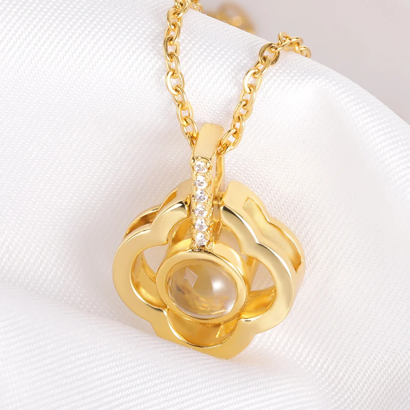 Цепочка с подвеской надписью Я тебя люблю на 100 языках | Украшения и аксессуары