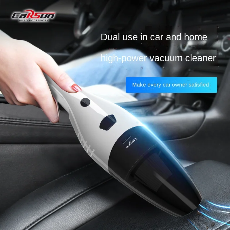 

Carsun Car Dry And Wet Vacuum Cleaner Portable Cigarette Lighter 12v High Power Vaccum shop vacuum