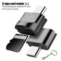 USB 3,1 высокоскоростной OTG Type-C кардридер USB-C TF Micro SD адаптер TF Micro-SD Otg телефонные адаптеры Micro sd кардридер mini
