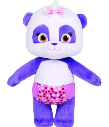 

Halloween Cute Purple Bear Mascot Costume Cartoon Character Feature Cosplay Party Costumes Fancy Dress Outfit Easter Adult Size