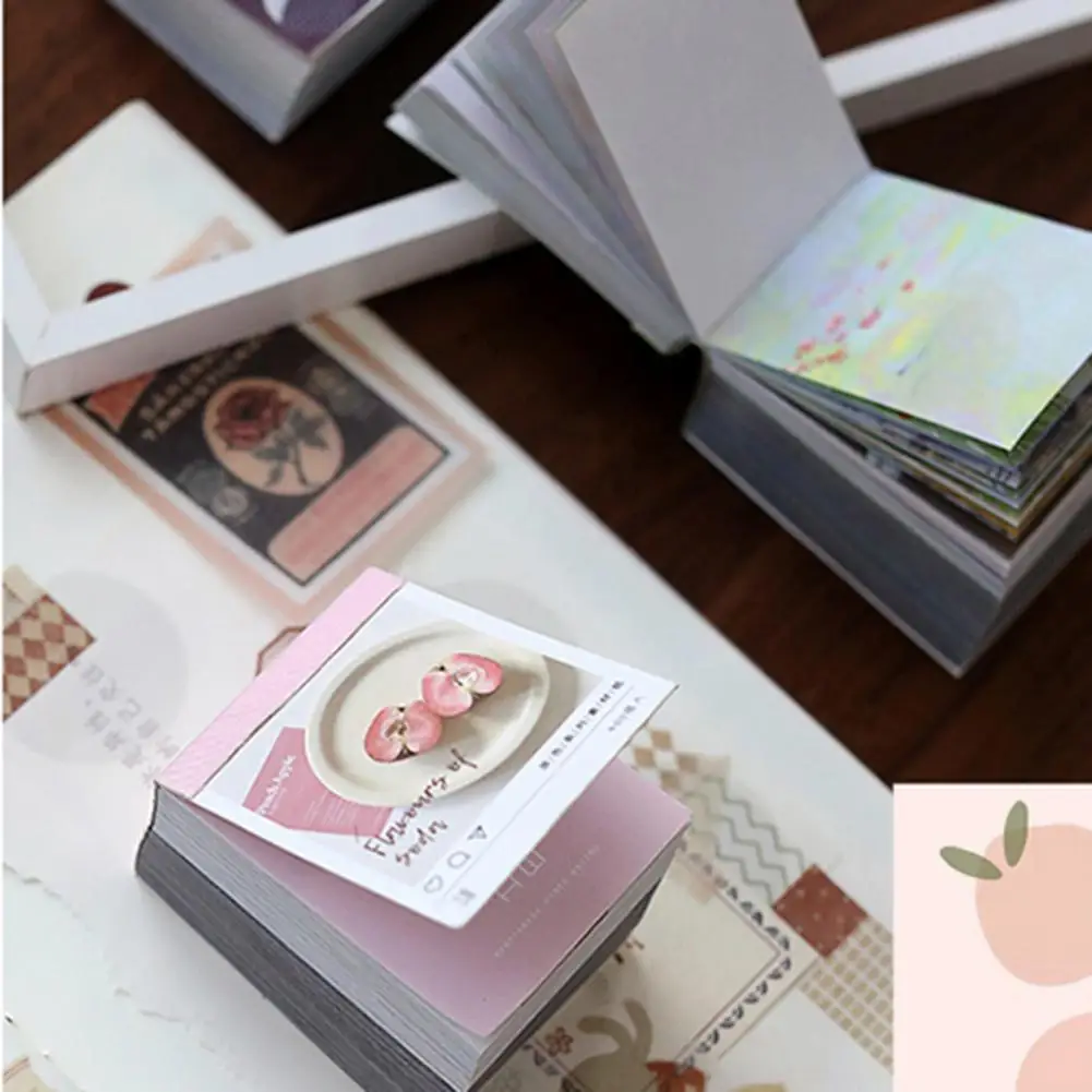 400Pcs/Set Scrapbooking Paper Universal Decorative Nice-looking Craft Background Material for Diary | Канцтовары для офиса и